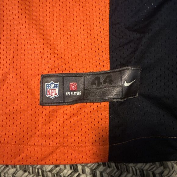 PEYTON MANNING Denver Broncos Nike On-Field Jersey Size 44 Orange Size XL RARE - Picture 2 of 4